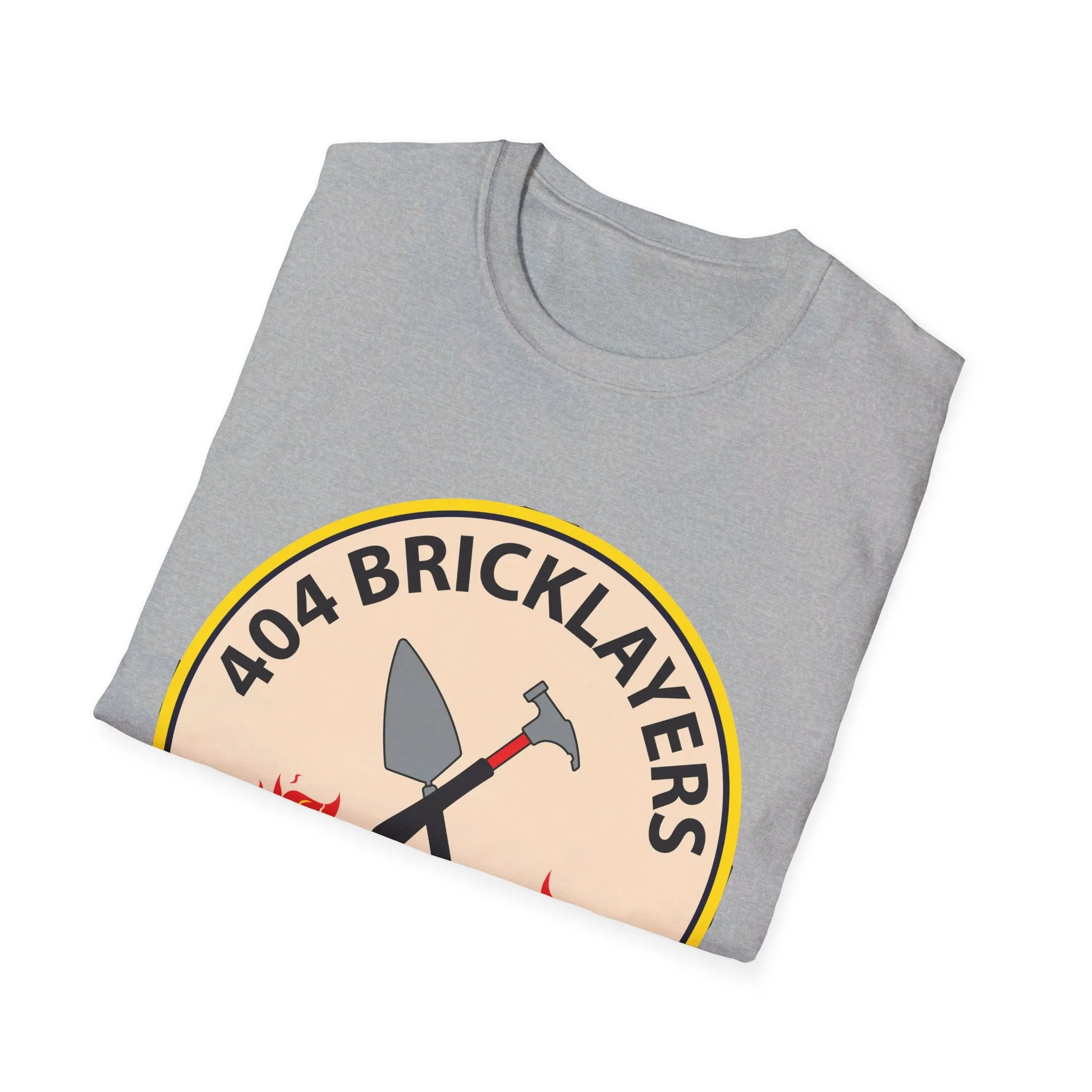 404 Bricklayers Union Hell Fighters T-shirt