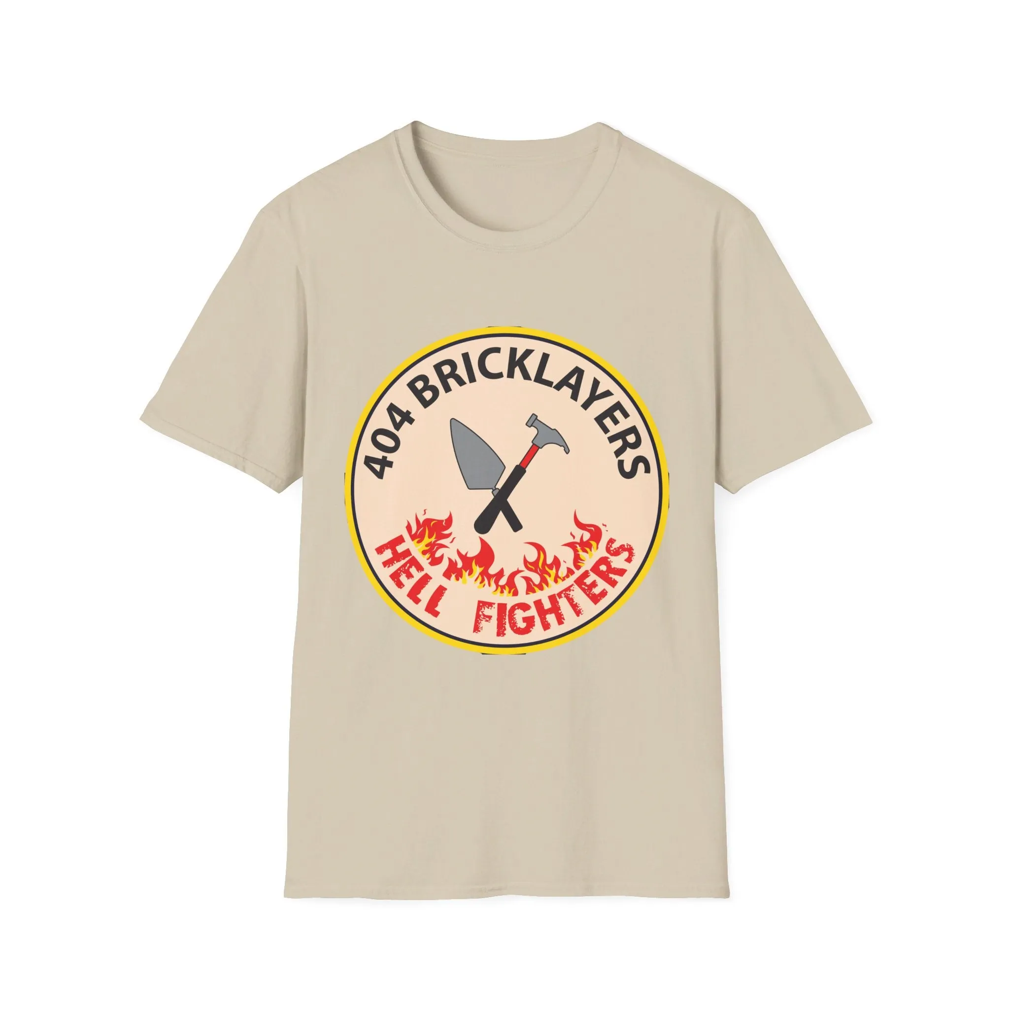 404 Bricklayers Union Hell Fighters T-shirt
