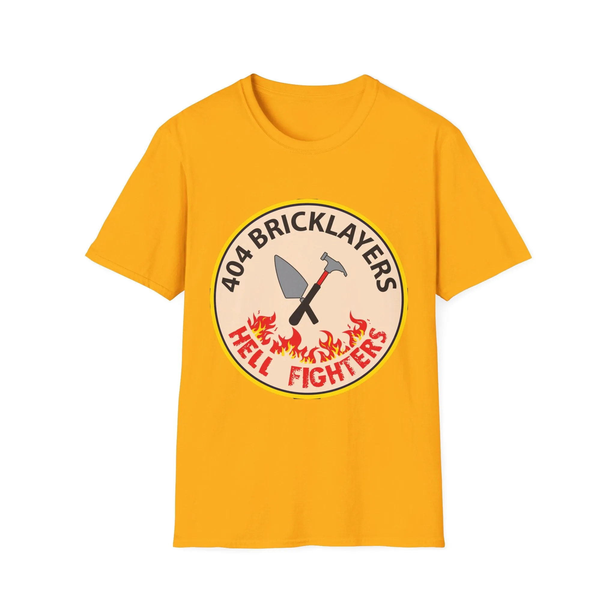 404 Bricklayers Union Hell Fighters T-shirt
