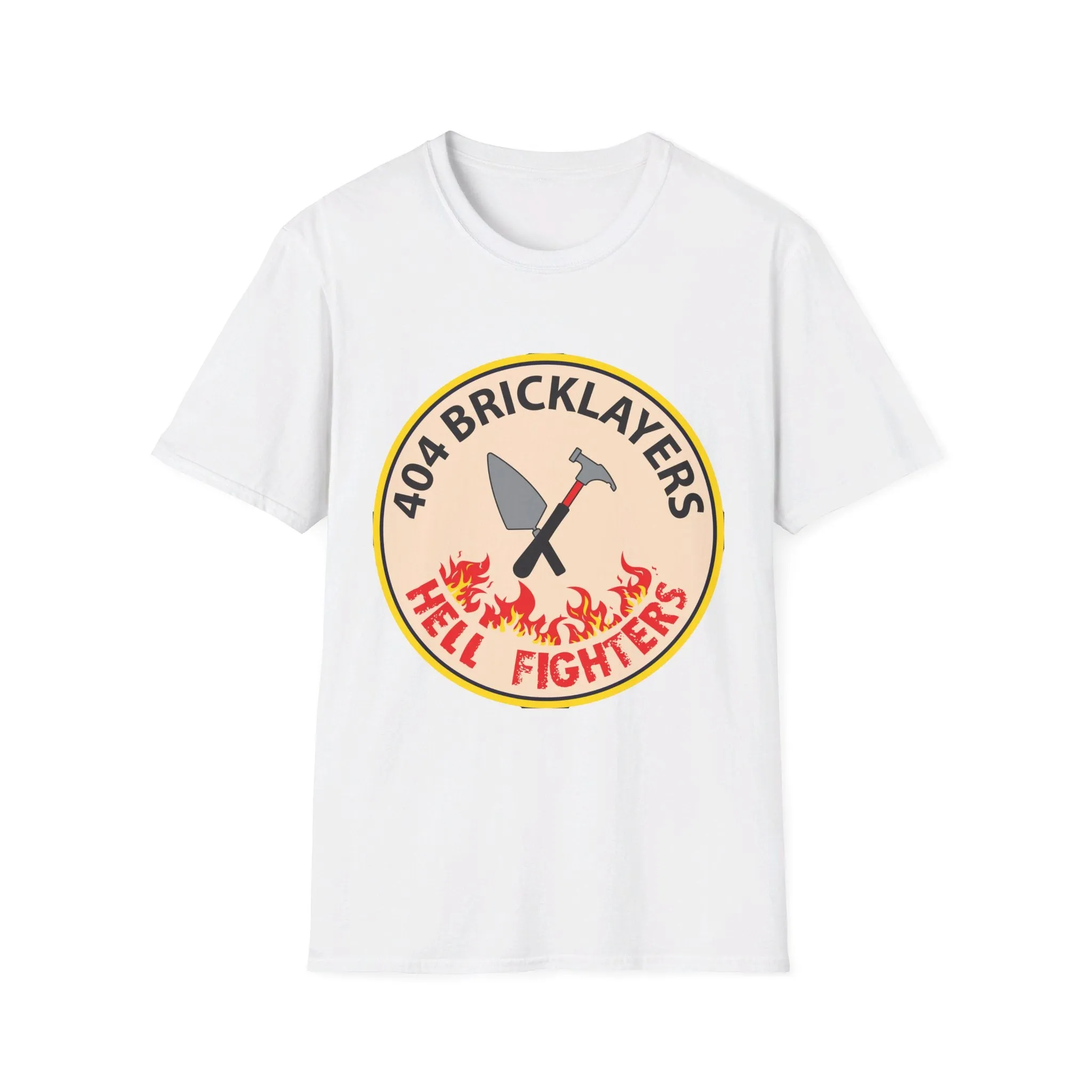 404 Bricklayers Union Hell Fighters T-shirt