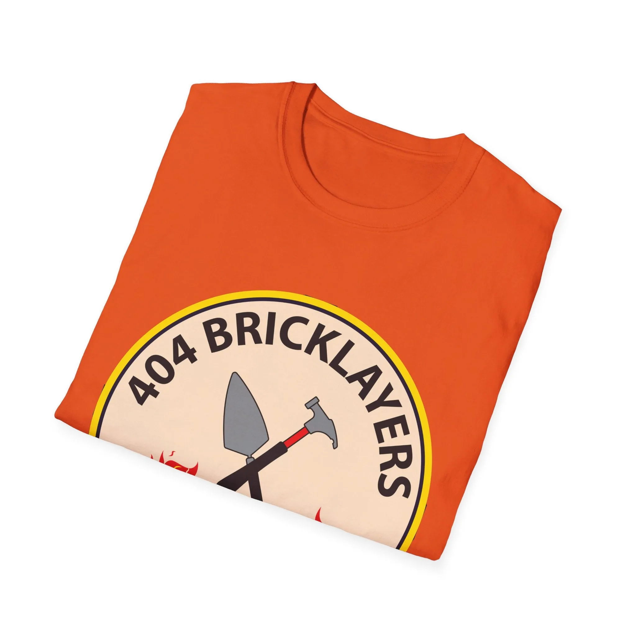 404 Bricklayers Union Hell Fighters T-shirt