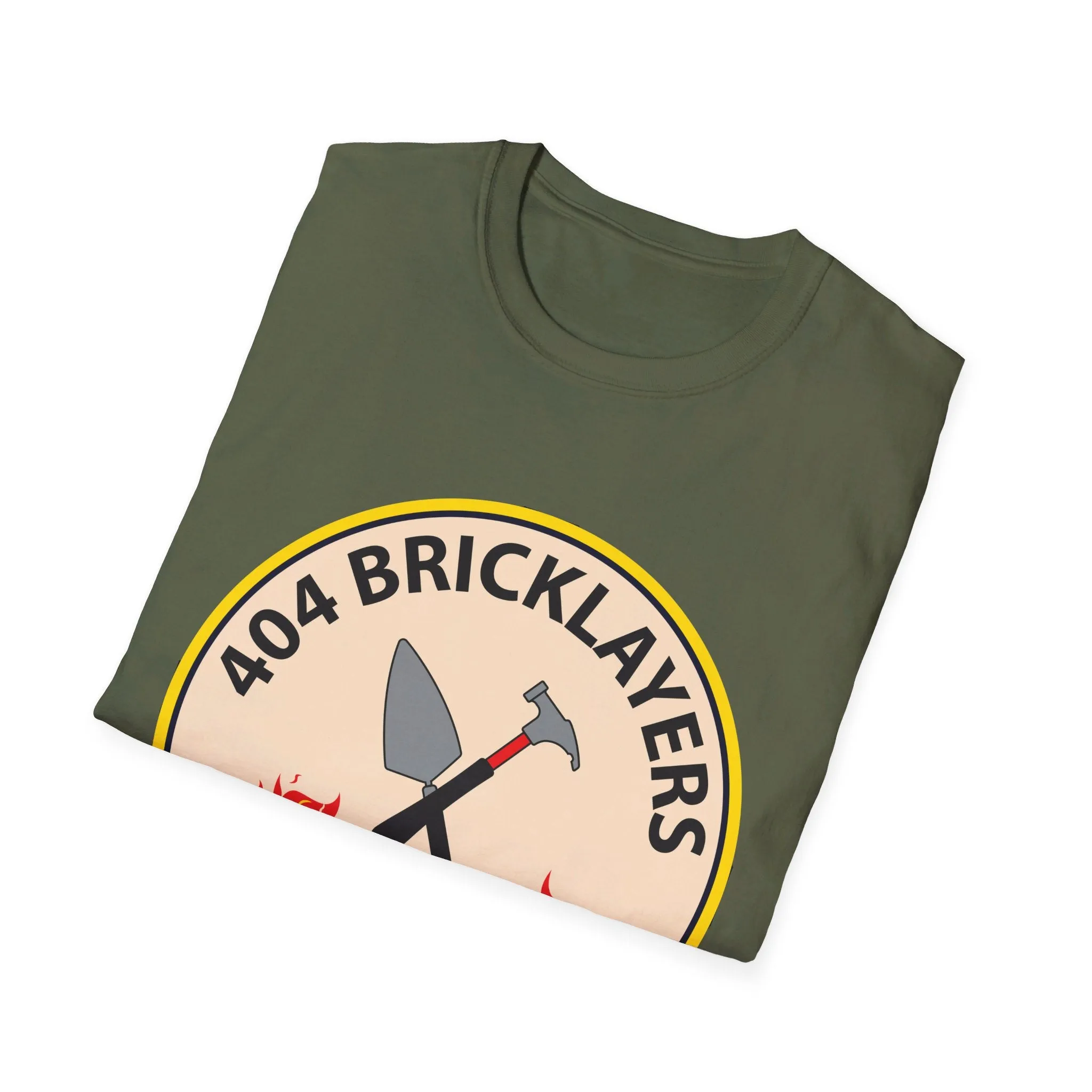 404 Bricklayers Union Hell Fighters T-shirt