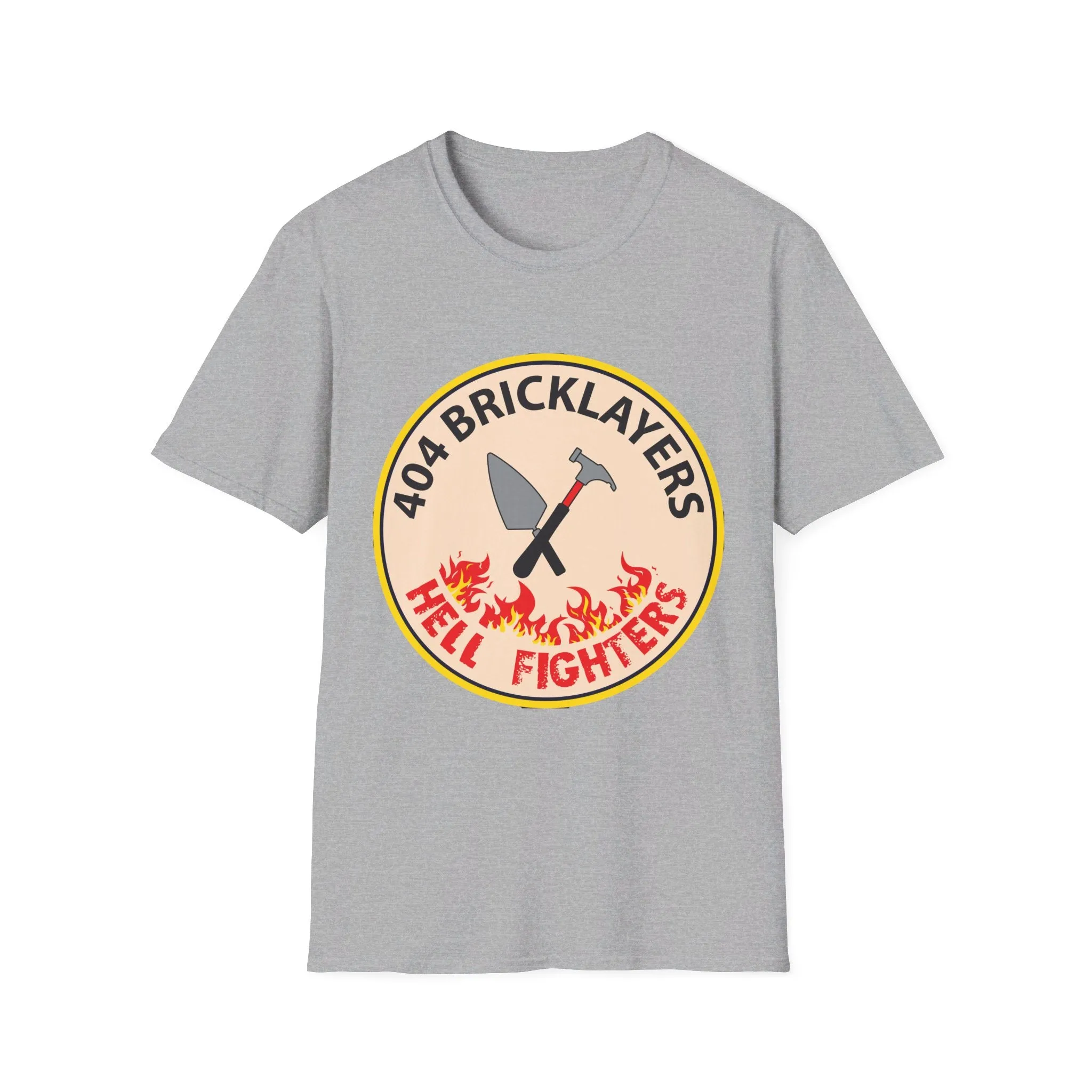 404 Bricklayers Union Hell Fighters T-shirt