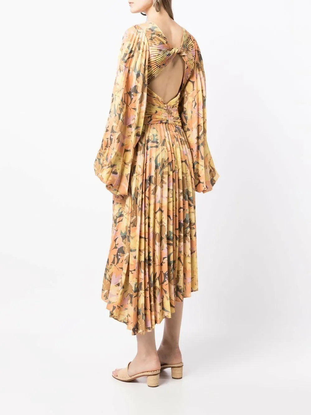 Acler Palms Floral - Print Dress