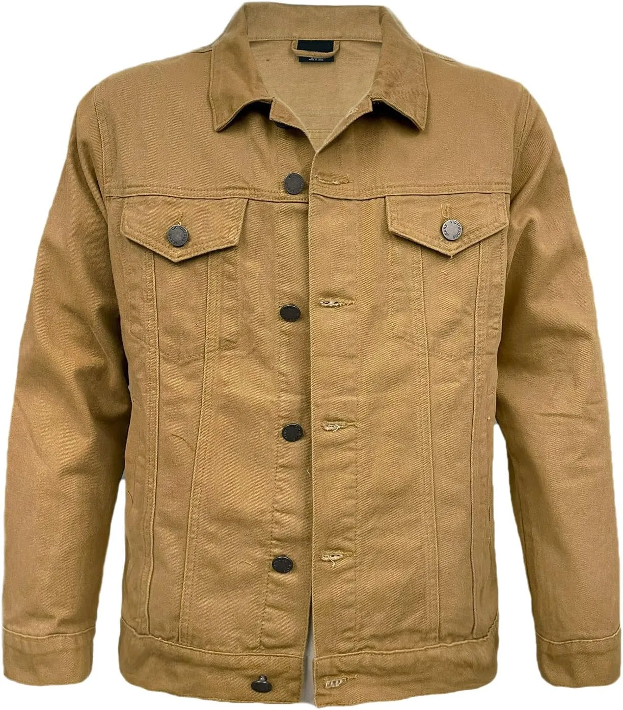 AIRNINE Men's Distressed Denim Jacket