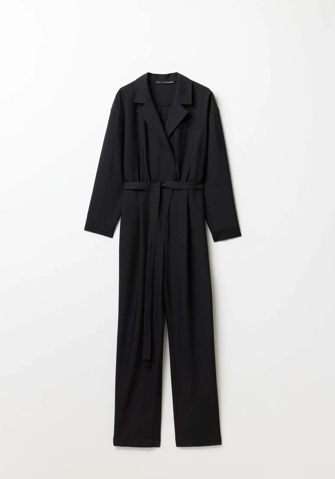 Belted Jumpsuit - Black