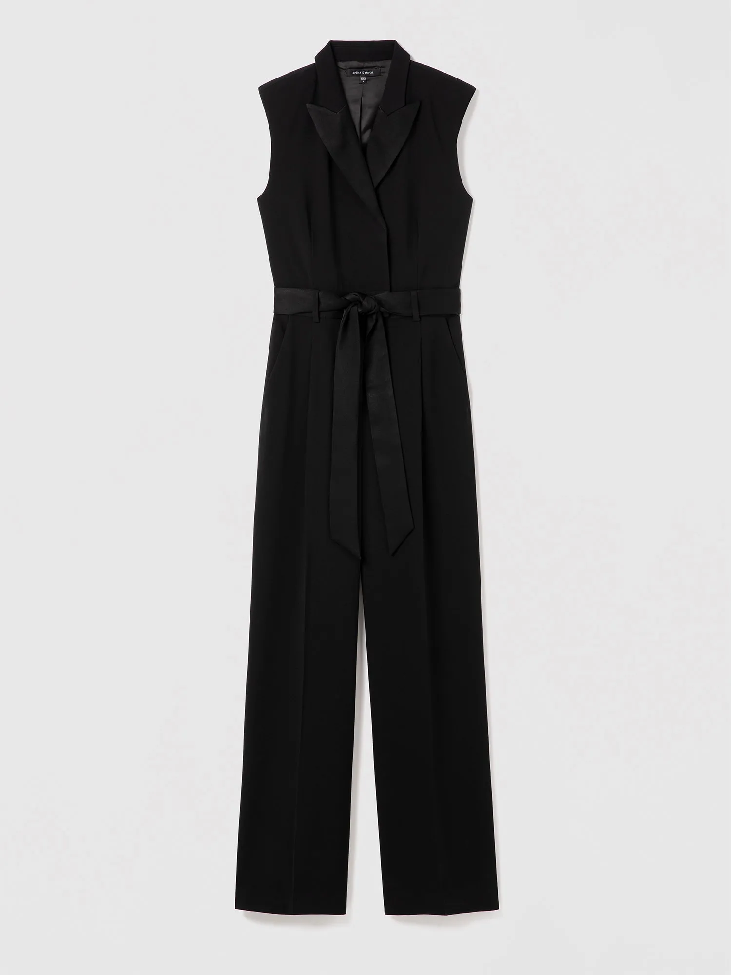 Belted jumpsuit