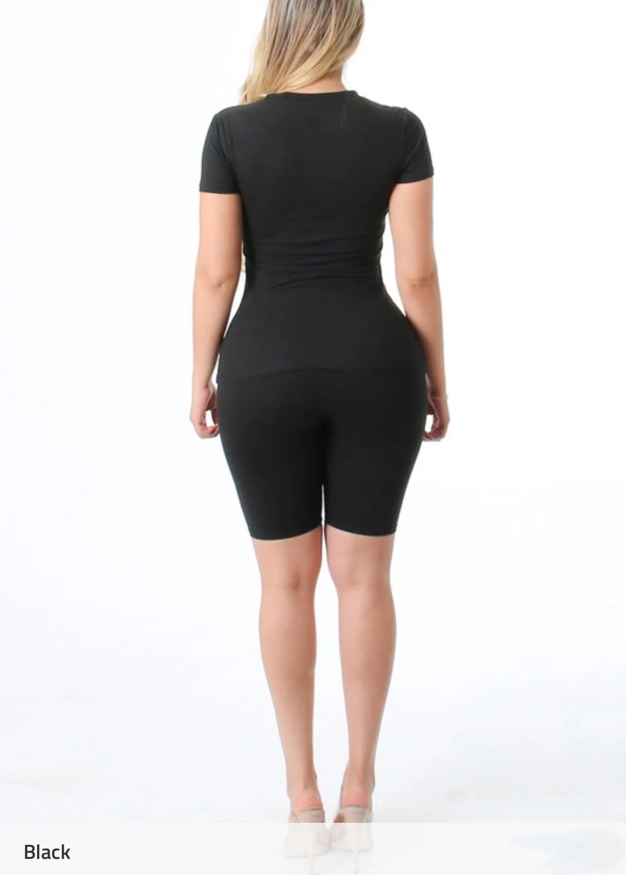 Biker Shorts Set