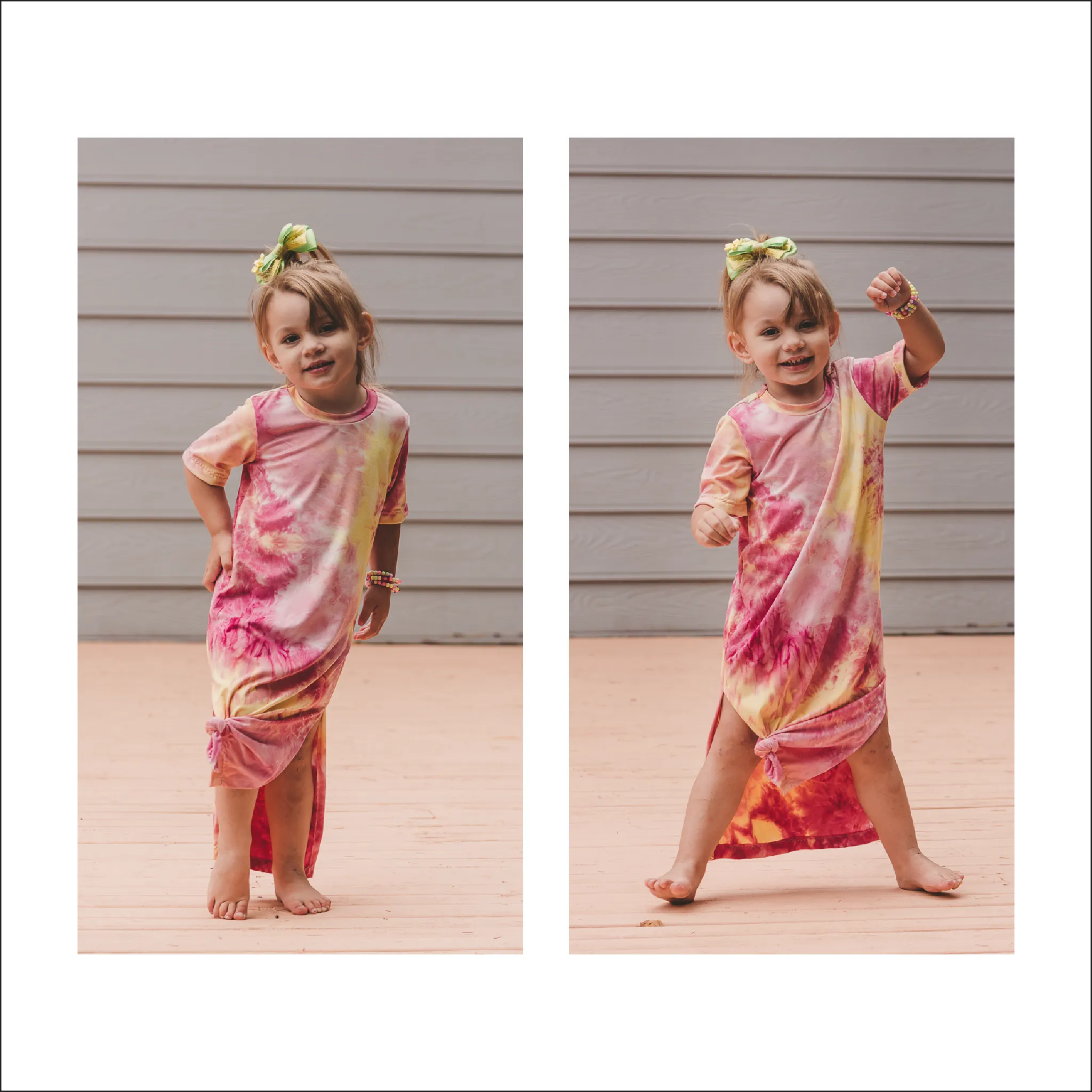 BUNDLE Oversized Tee Shirt Dress | Kids and Adult Sizes | Beginner Sewing Pattern