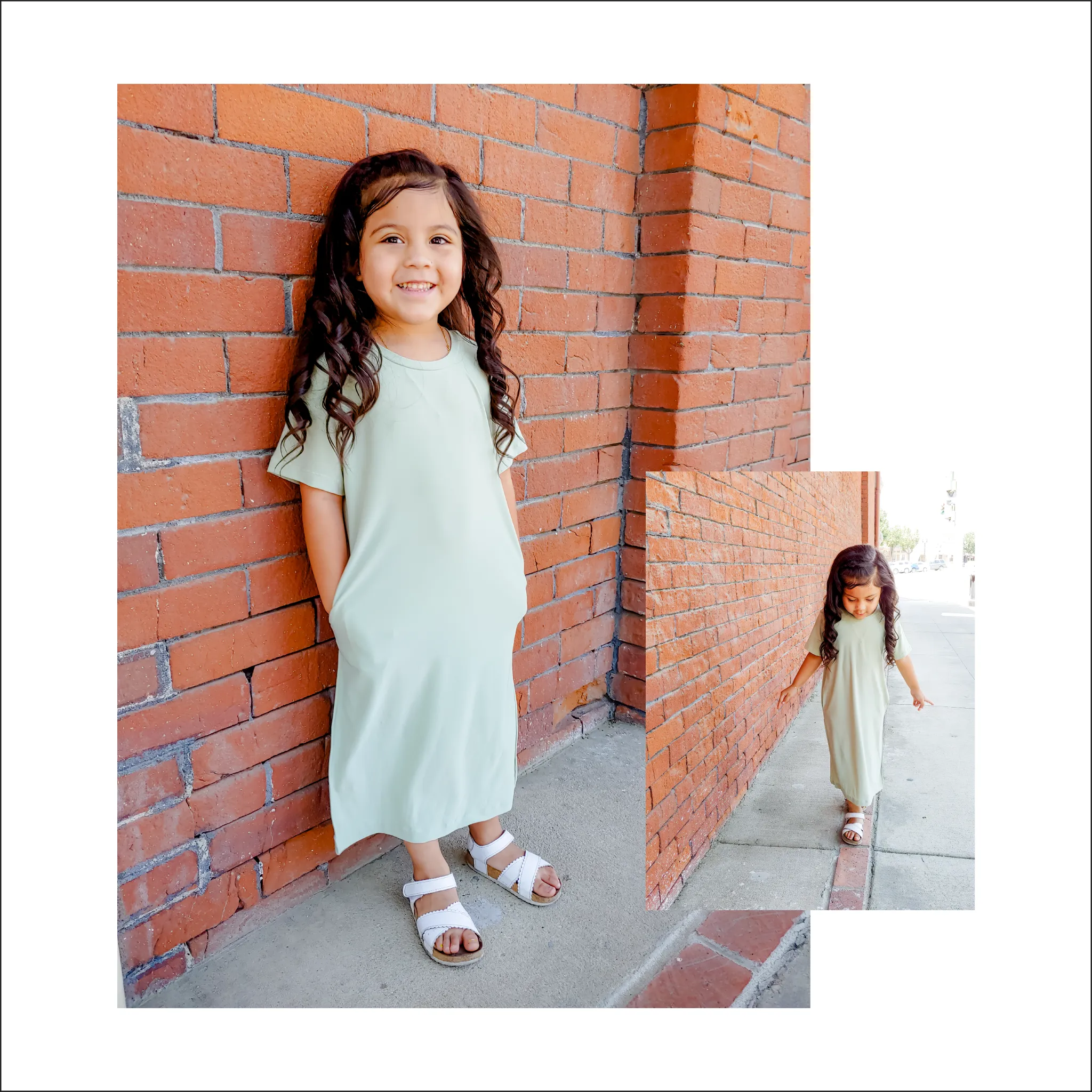 BUNDLE Oversized Tee Shirt Dress | Kids and Adult Sizes | Beginner Sewing Pattern