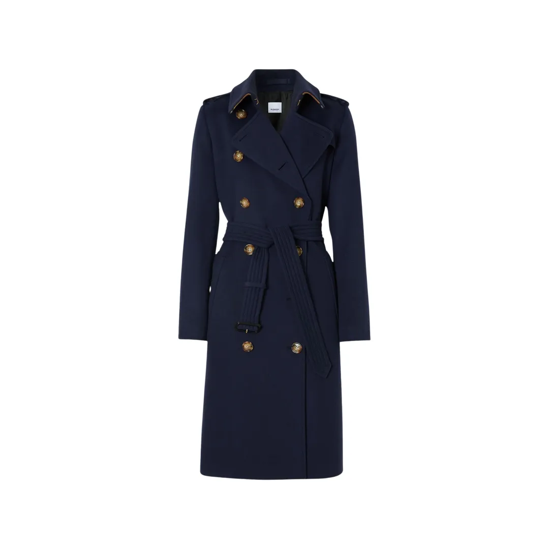 BURBERRY CASHMERE KENSINGTON TRENCH COAT