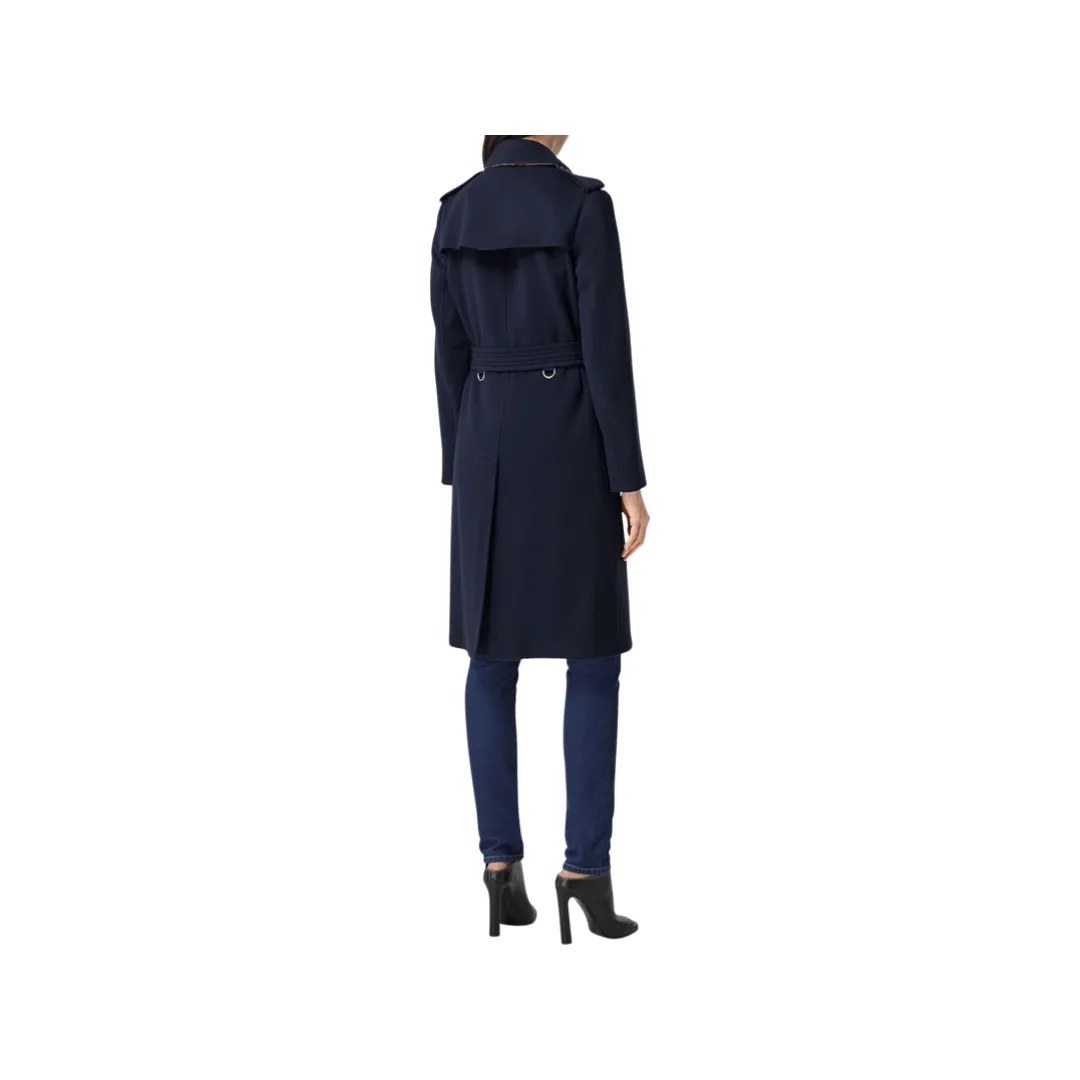 BURBERRY CASHMERE KENSINGTON TRENCH COAT