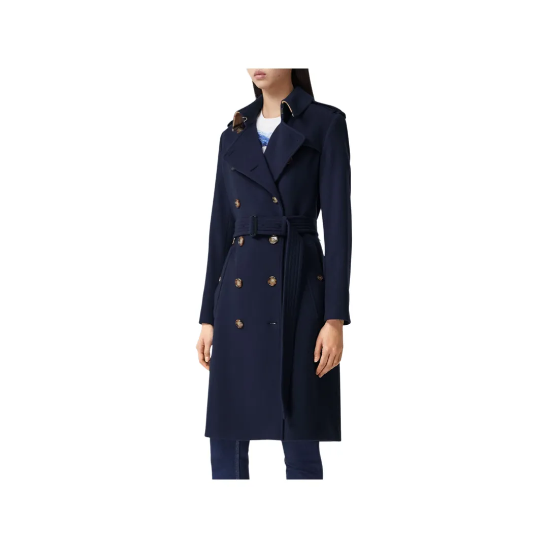 BURBERRY CASHMERE KENSINGTON TRENCH COAT
