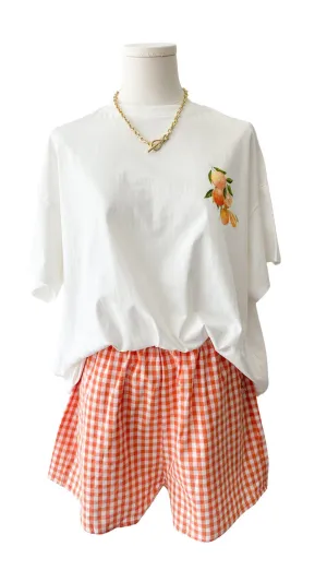 By Frankie - Aperol Orange & T-Shirt Set (Orange & White)