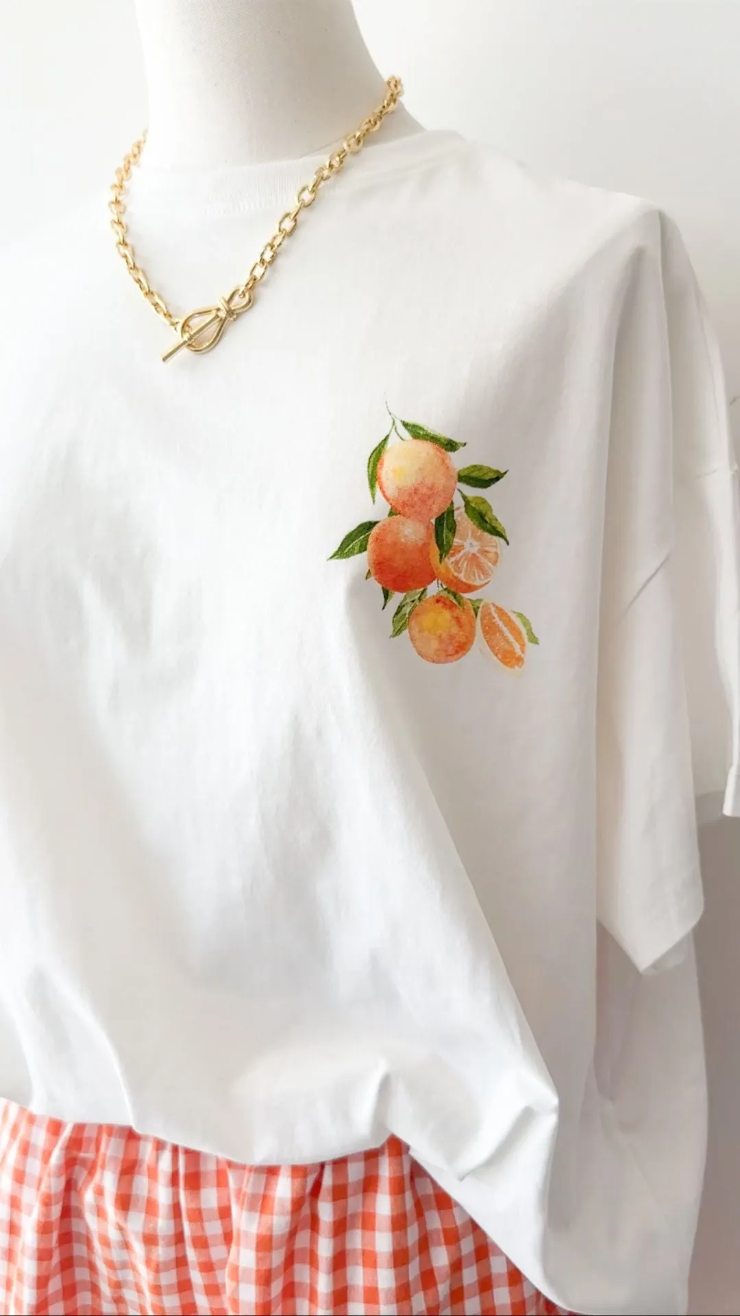 By Frankie - Aperol Orange & T-Shirt Set (Orange & White)