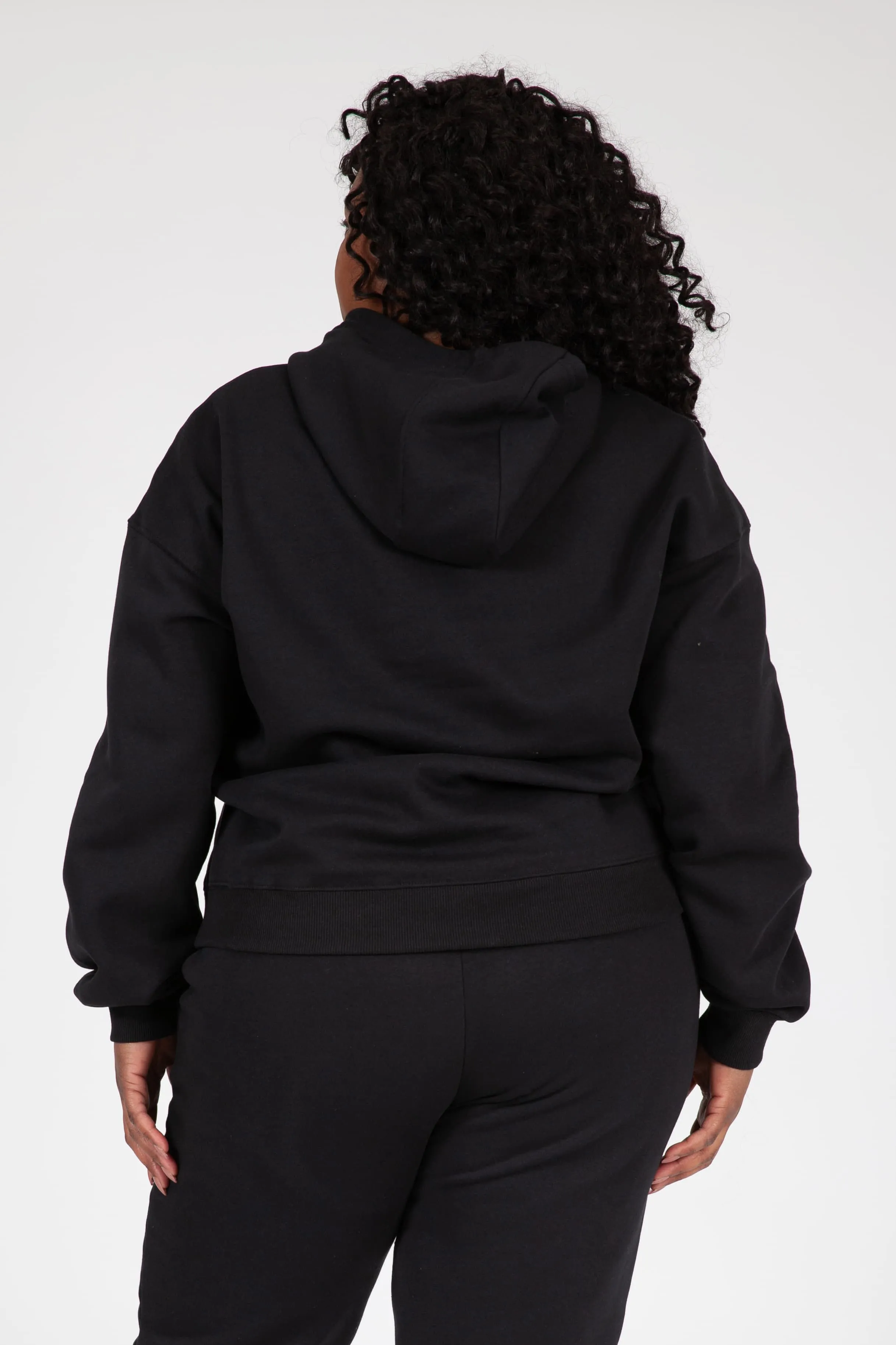 Chlo Relaxed Fit Hoodie in Black