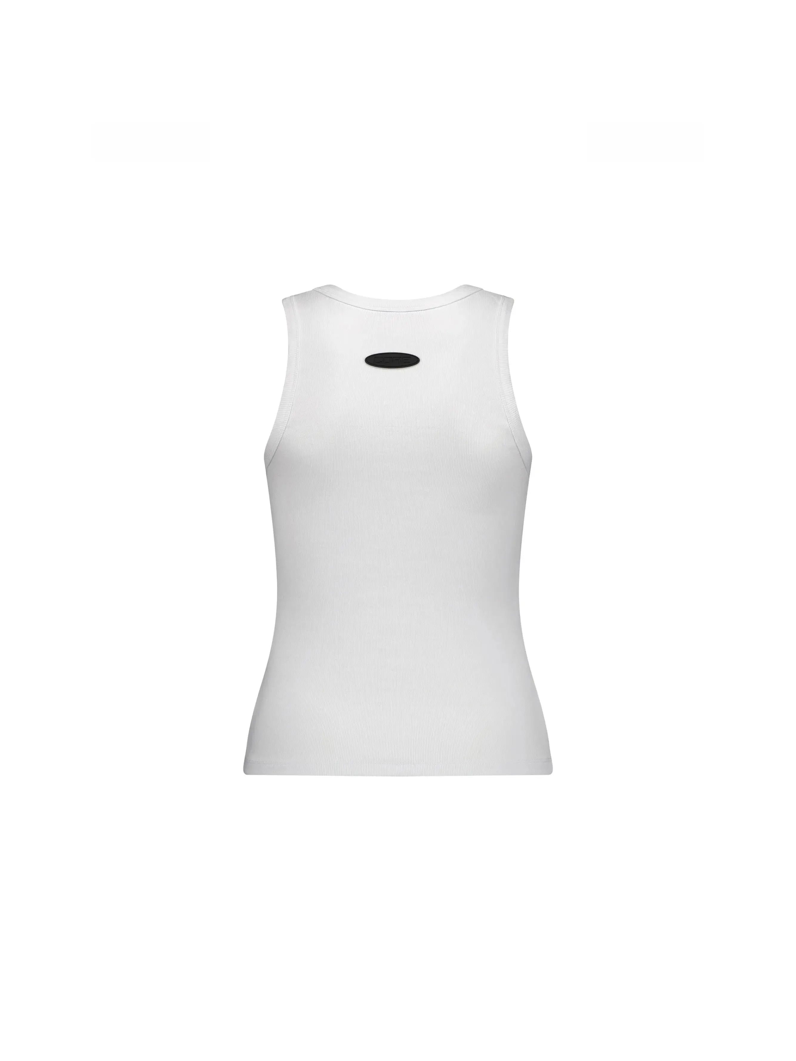 CORE Essentials Fitted Ribbed Tank Arctic