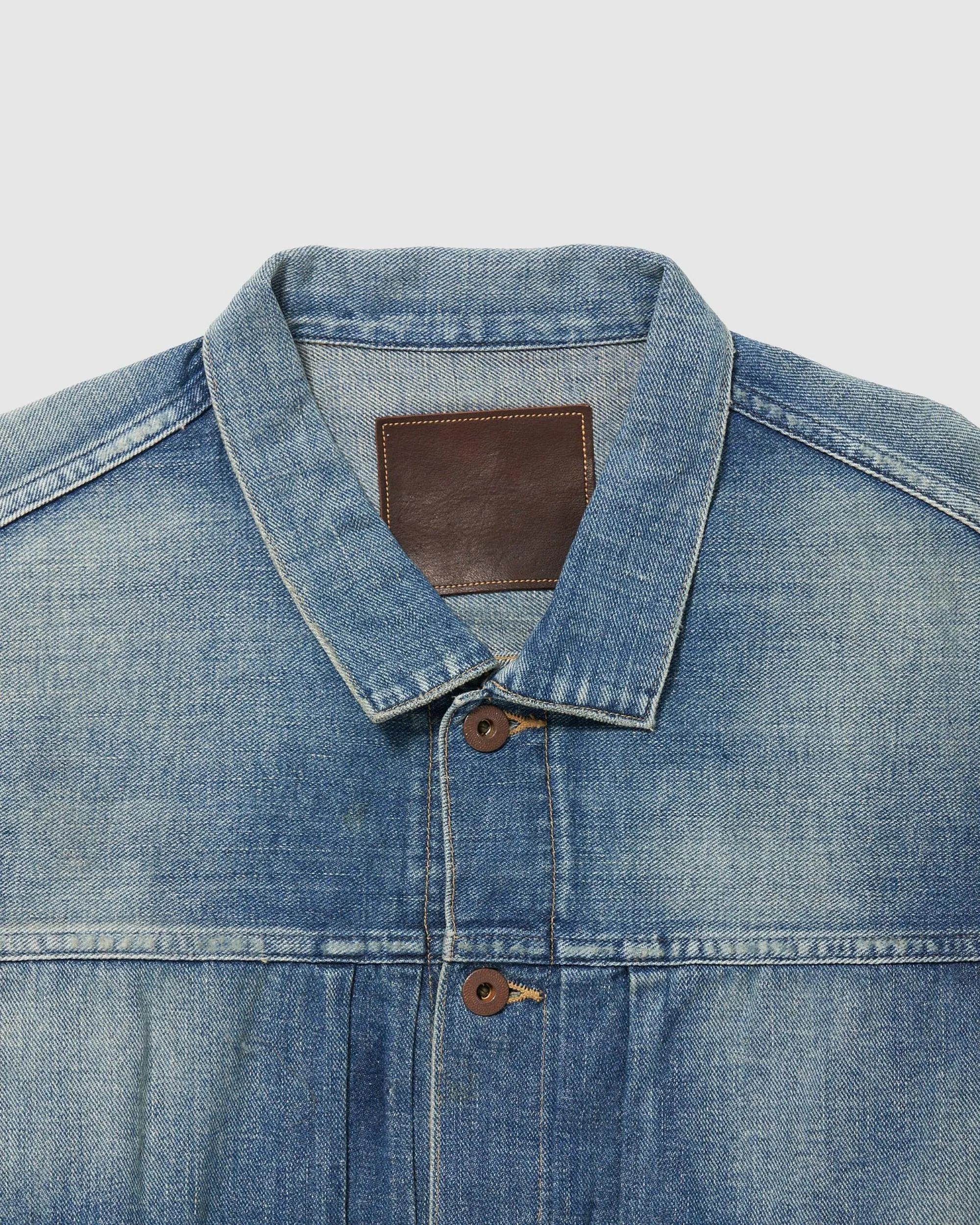 Damaged Indigo Lot. 703 Denim Jacket C.1920'S