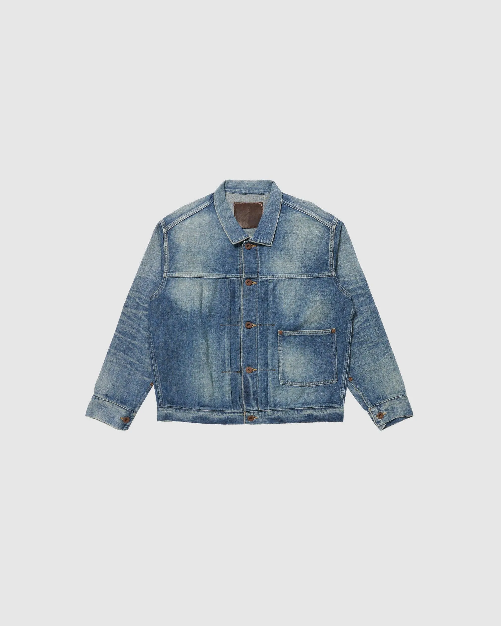 Damaged Indigo Lot. 703 Denim Jacket C.1920'S