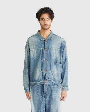 Damaged Indigo Lot. 703 Denim Jacket C.1920'S