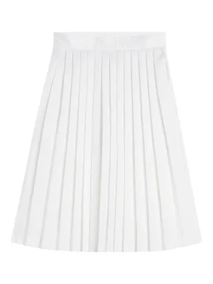 Dorothea Pleated Skirt / White