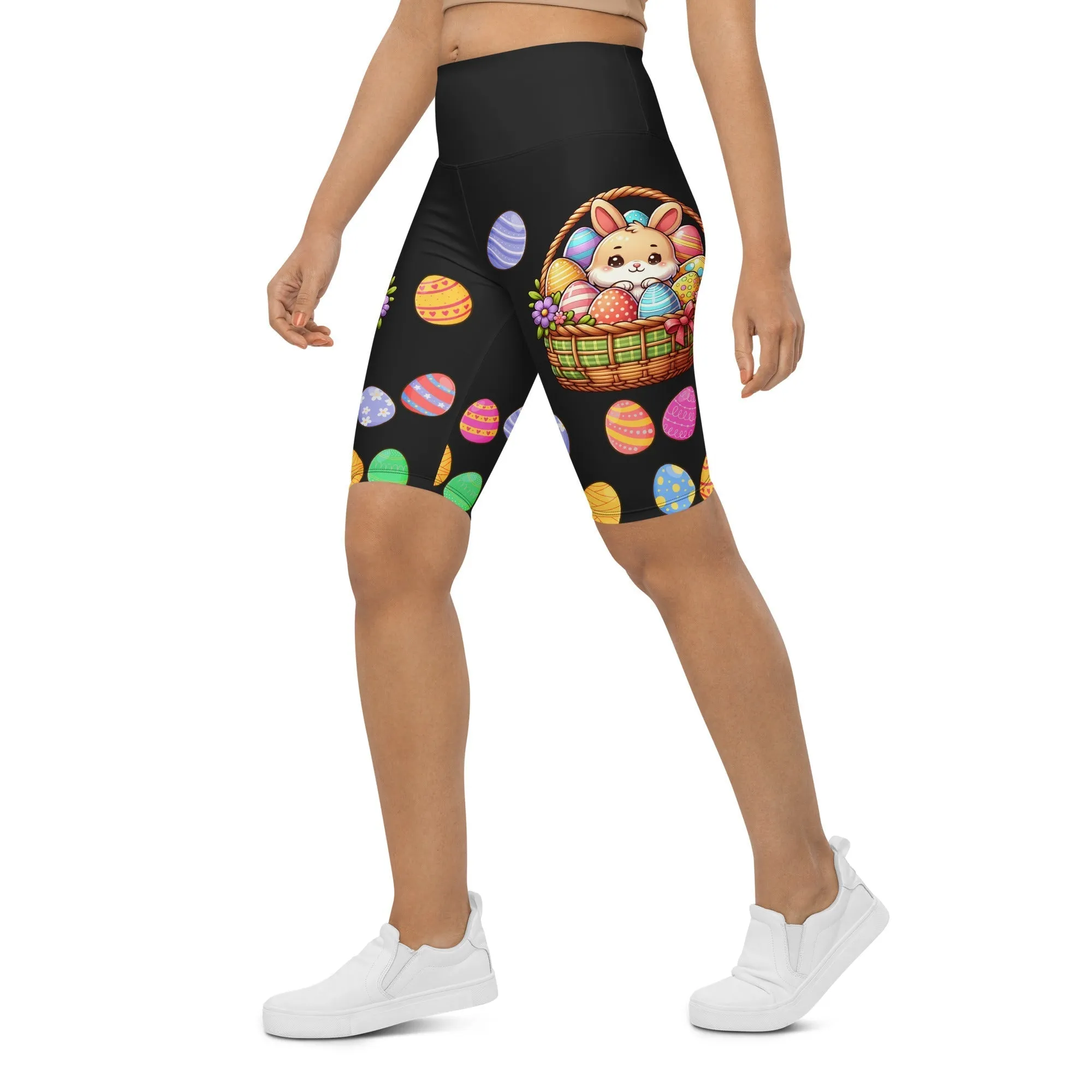 Easter Basket Biker Shorts