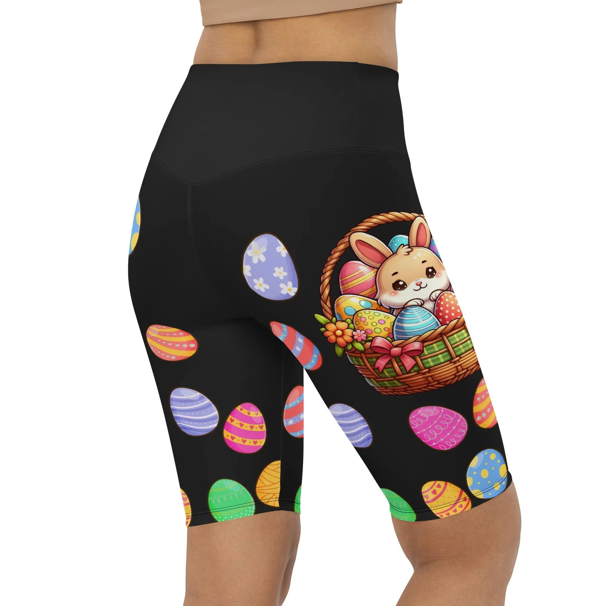 Easter Basket Biker Shorts