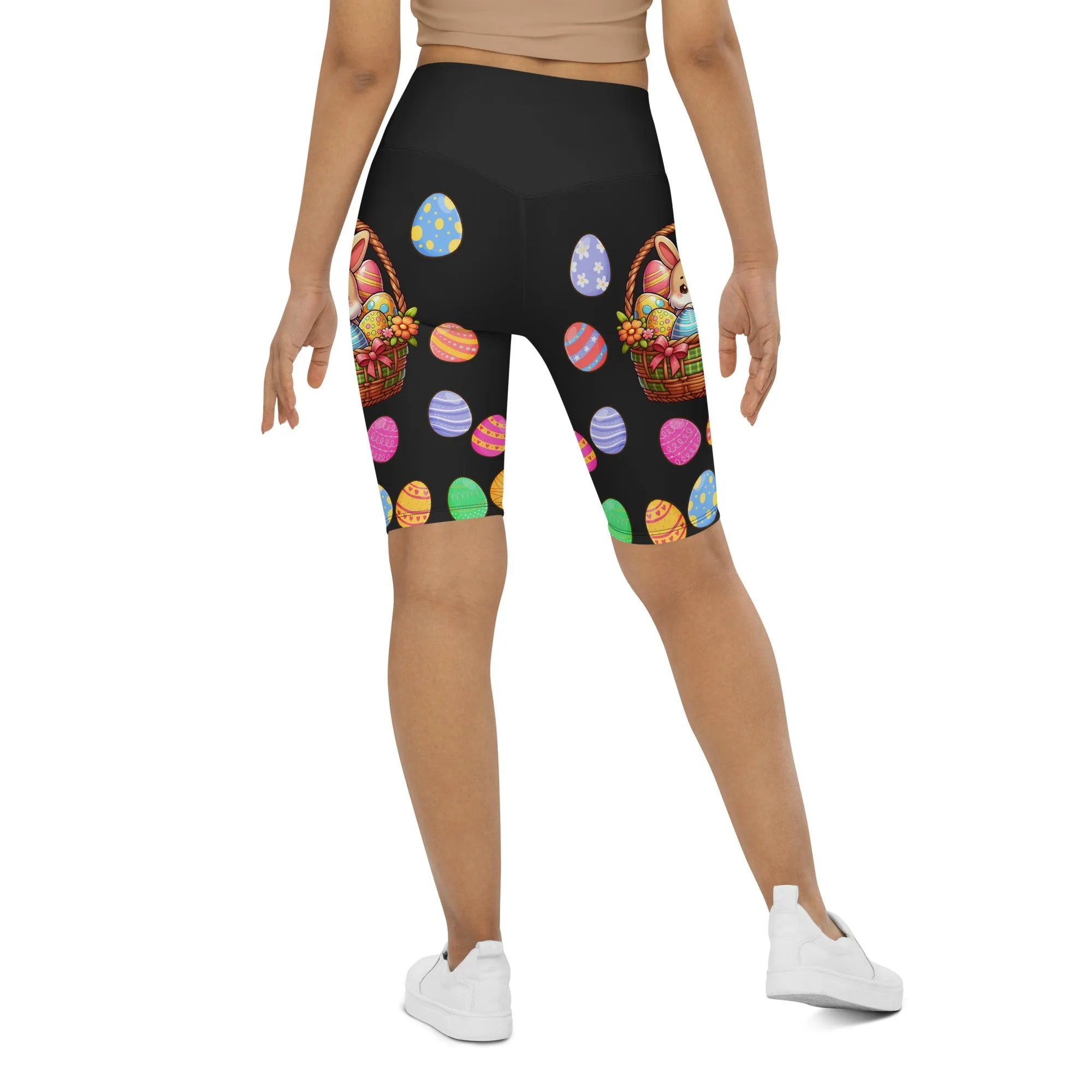 Easter Basket Biker Shorts