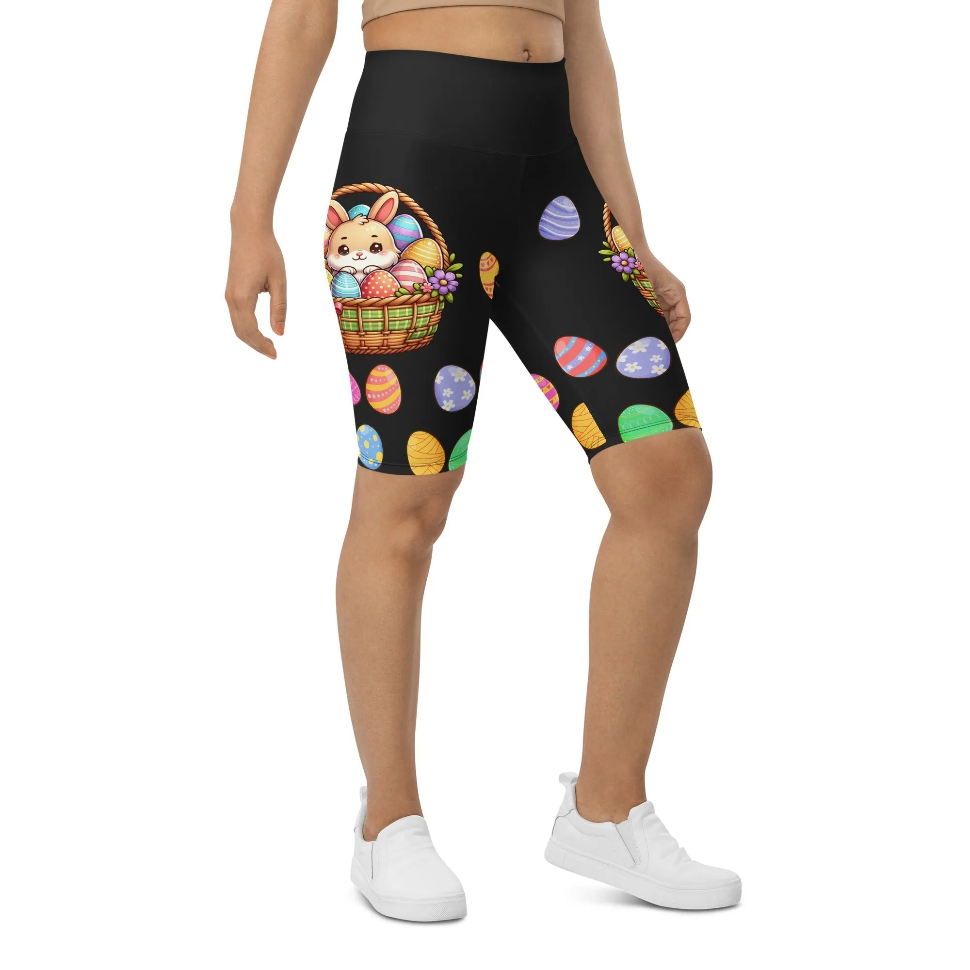 Easter Basket Biker Shorts