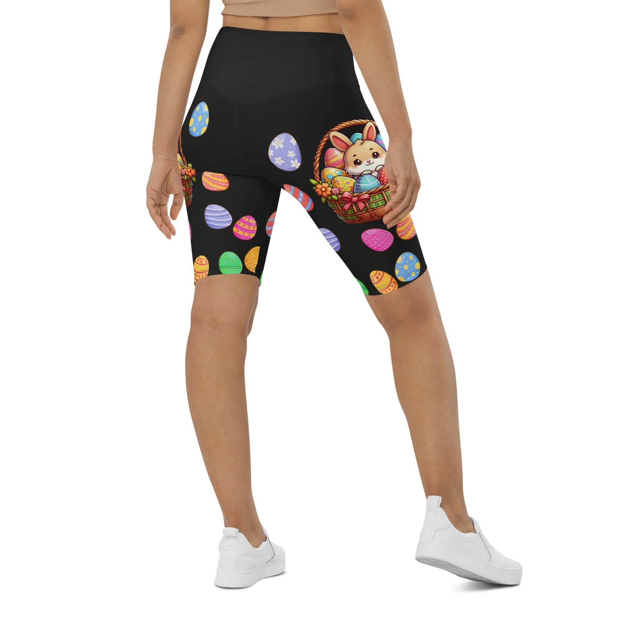 Easter Basket Biker Shorts
