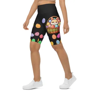 Easter Basket Biker Shorts