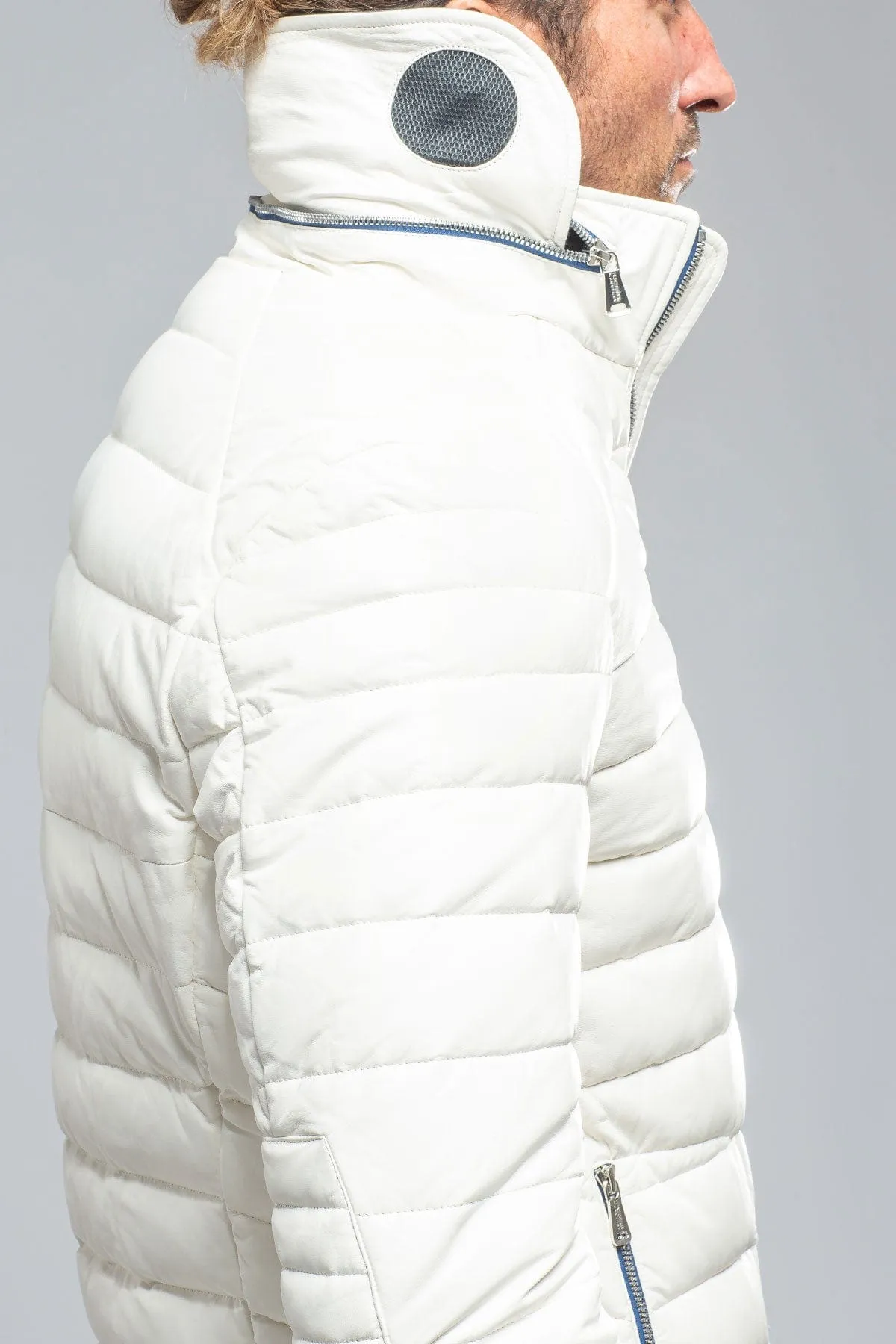 F1 Racer Down Jacket in White
