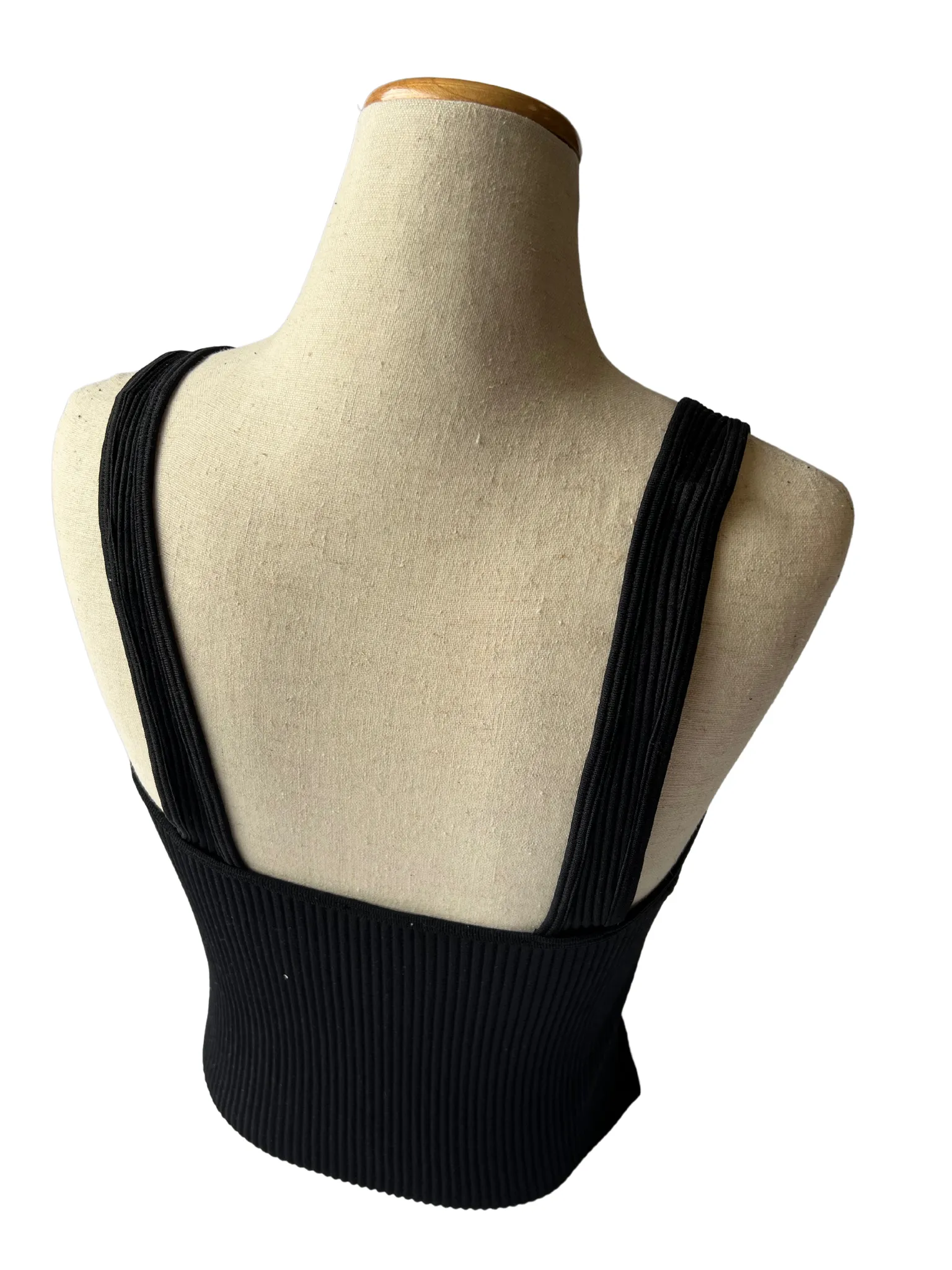 Good Times Bralette Tank - Black