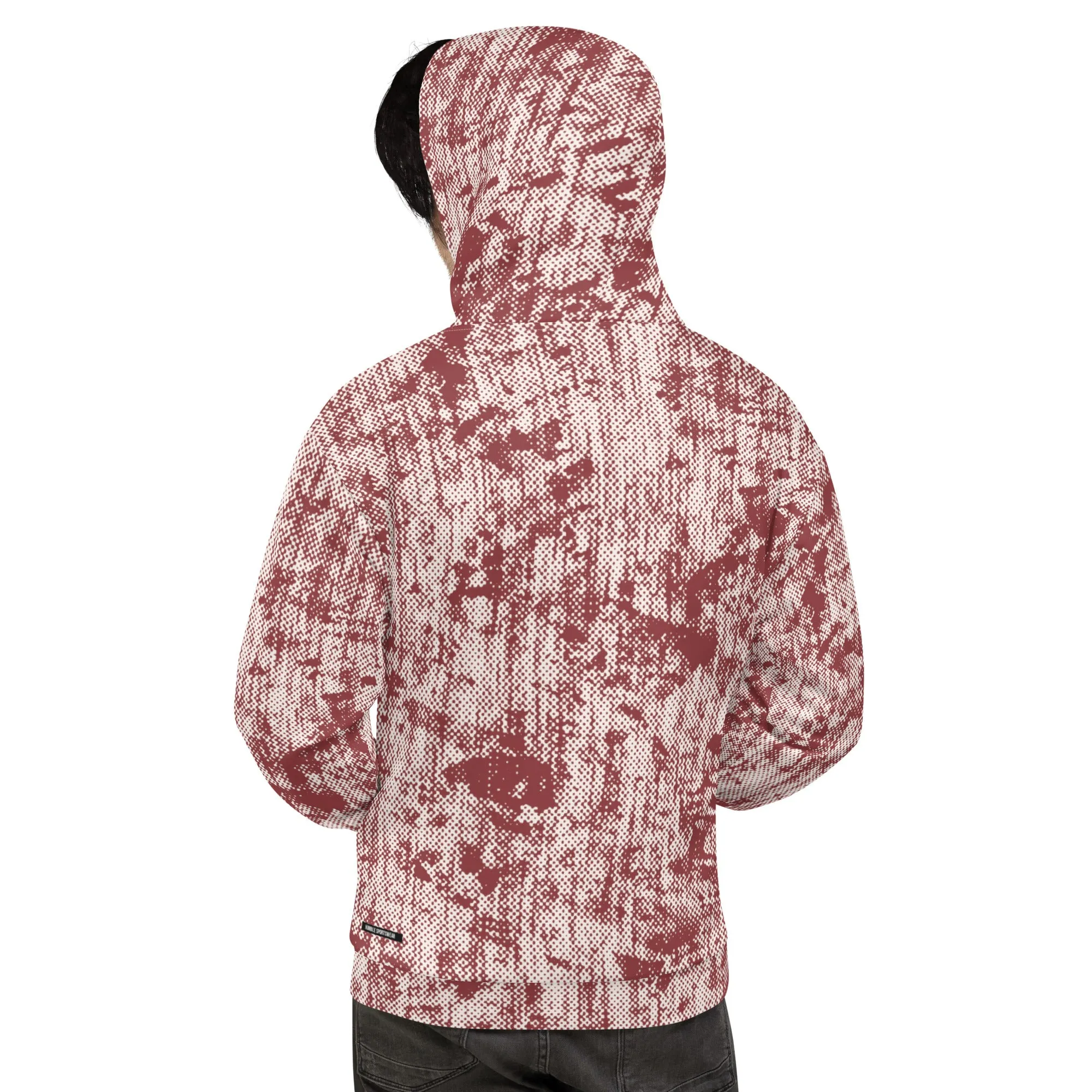 Humble Sportswear™ Corbin Red Relaxed Fit Hoodie