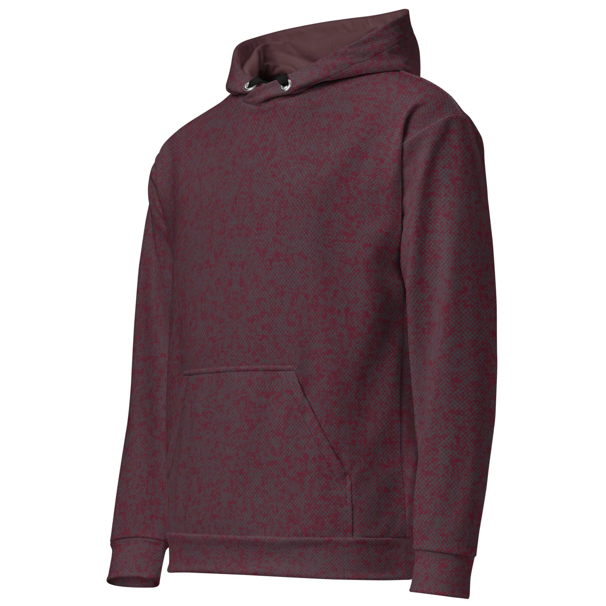Humble Sportswear™ Pattens Red Relaxed Fit Hoodie
