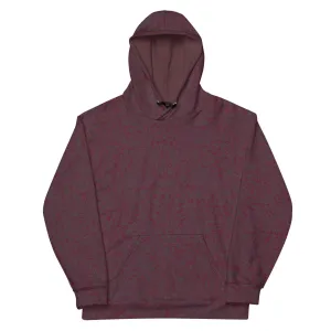 Humble Sportswear™ Pattens Red Relaxed Fit Hoodie