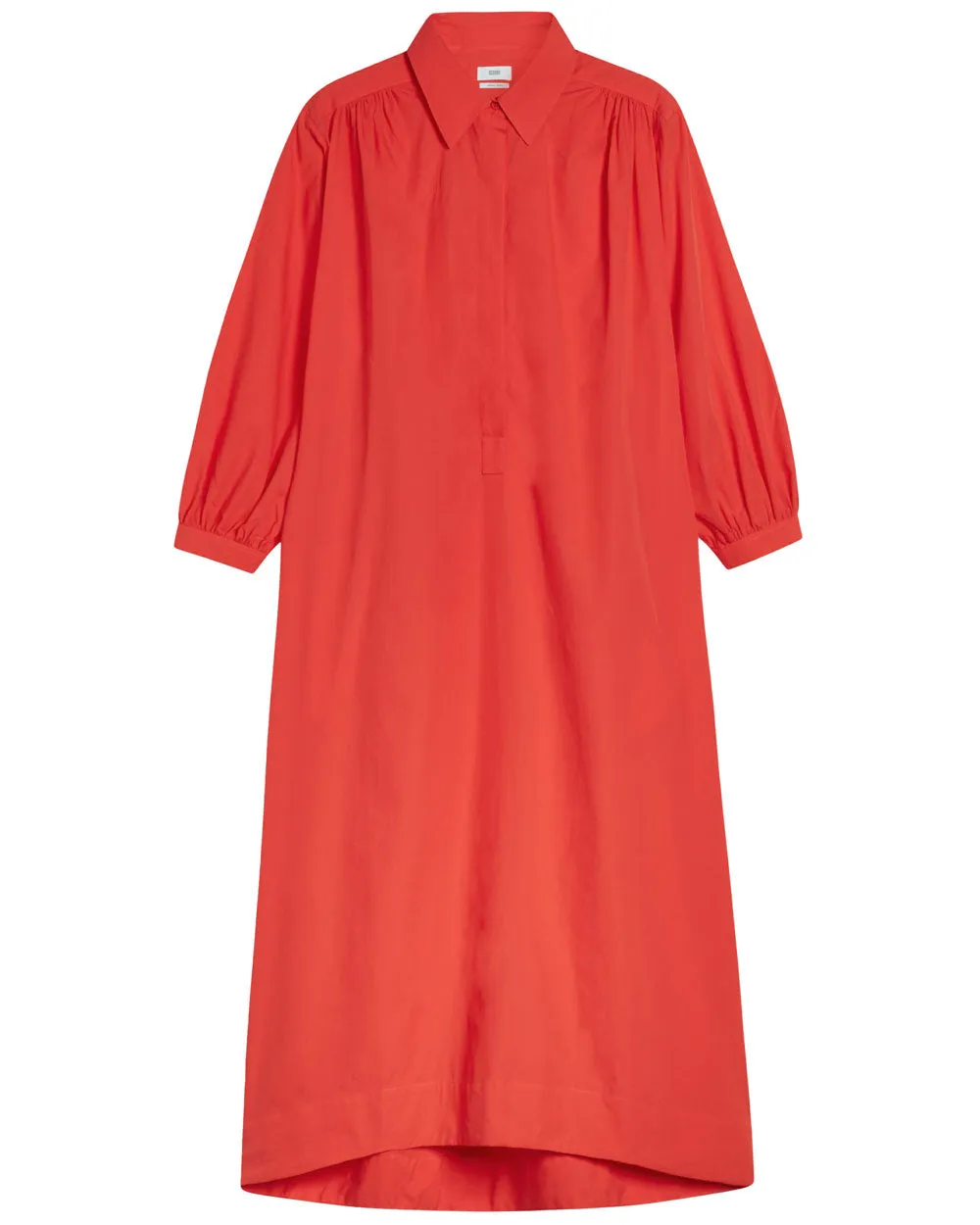 Jasper Gathered Shirt Midi Dress