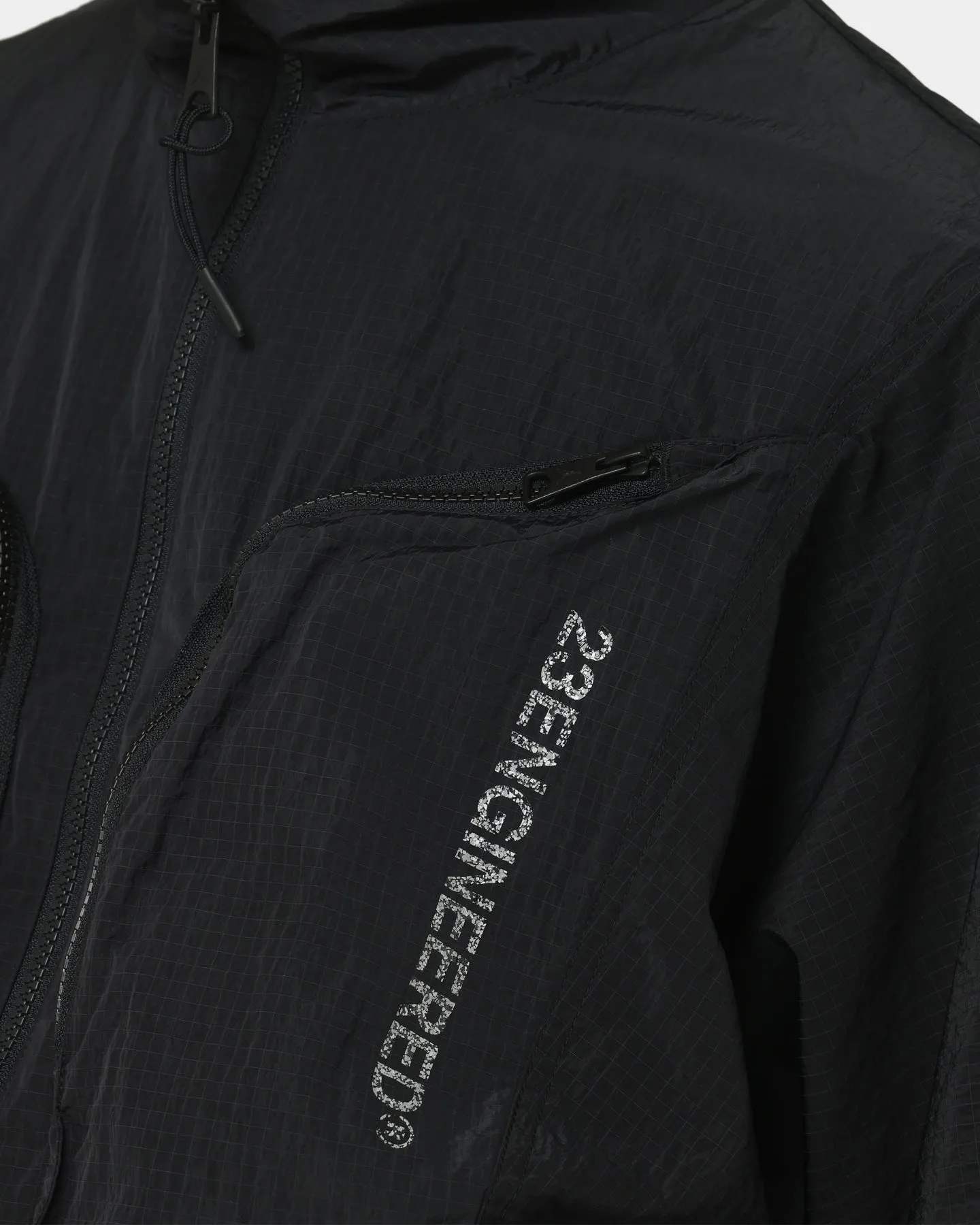 Jordan Jordan 23 Engineered Track Windbreaker Black/Atomic Grey
