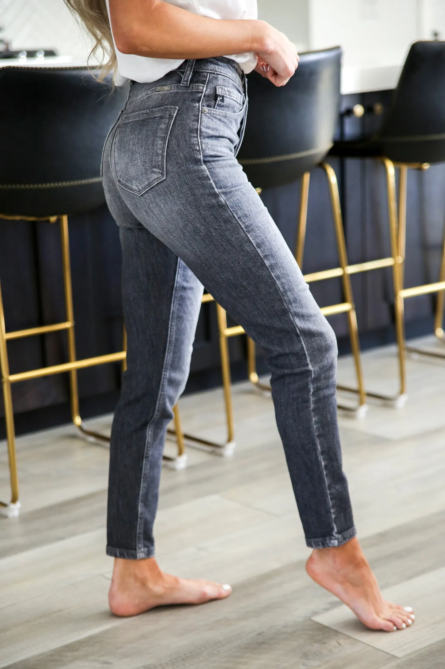 Kancan High Rise Cigarette Fit Jean