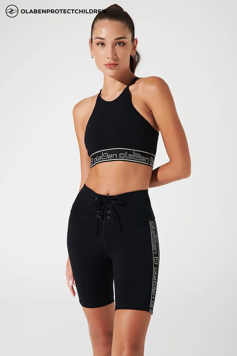 Kiera Biker Short - Black