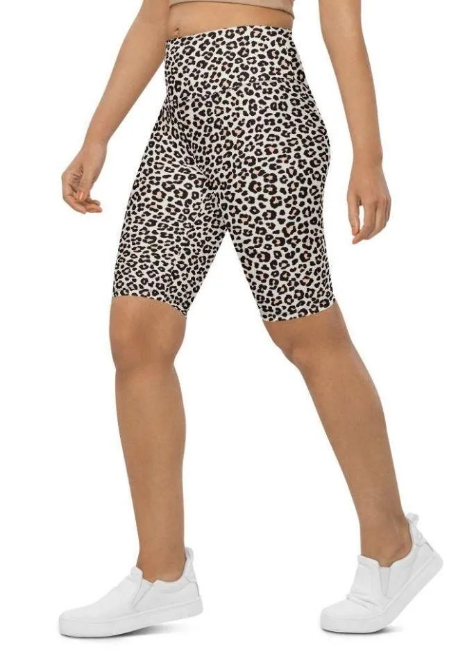 Leopard Biker Shorts