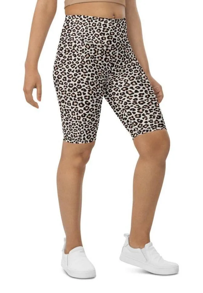 Leopard Biker Shorts