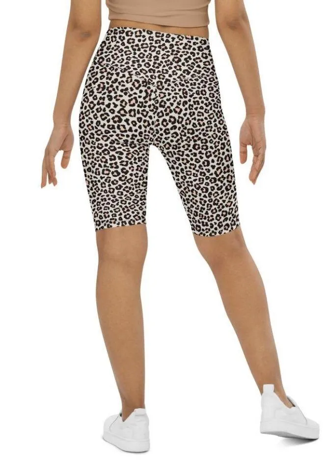 Leopard Biker Shorts
