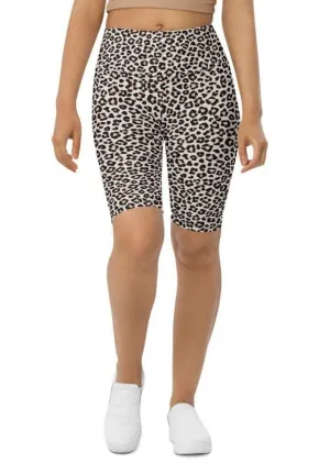Leopard Biker Shorts