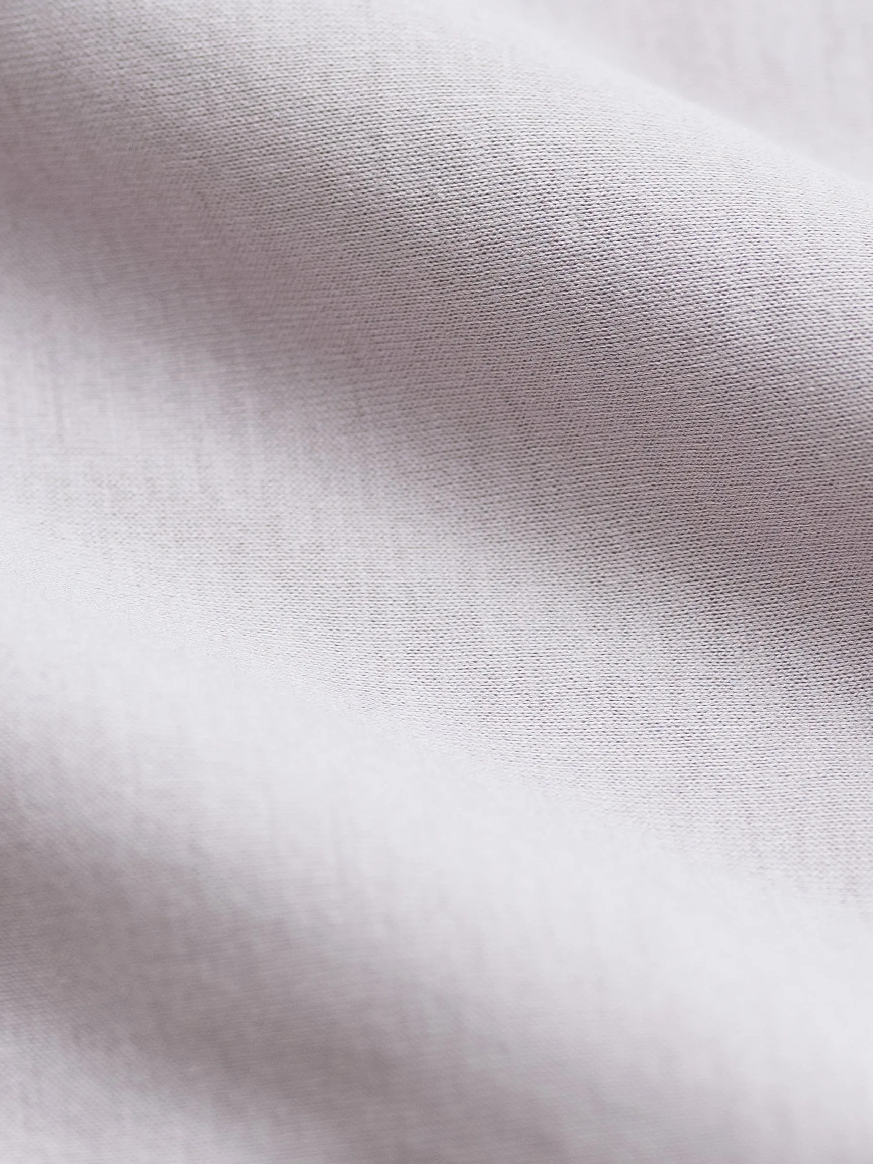 LIGHT GREY SOFT MERCERIZED COTTON T-SHIRT