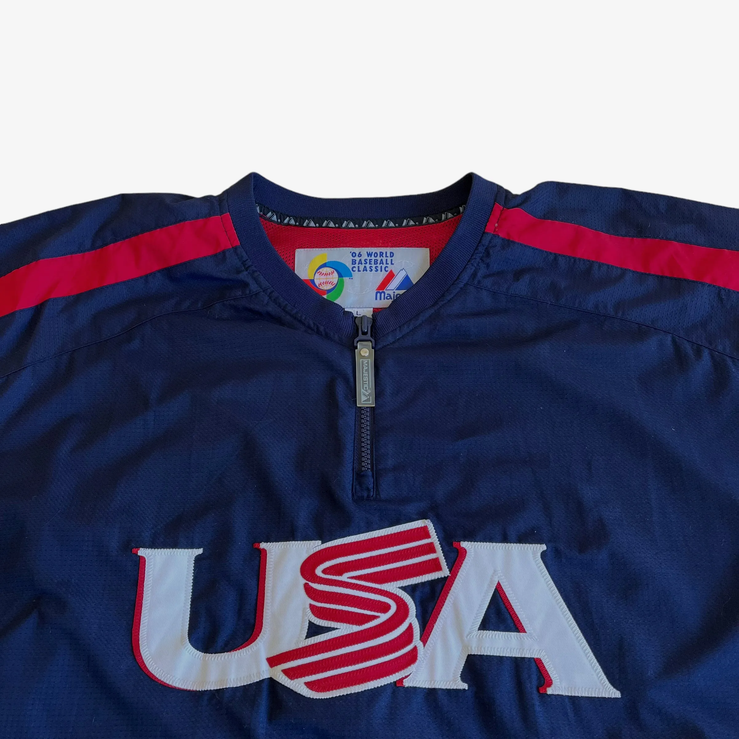 Majestic Team USA '06 Baseball Classic WBC Pullover