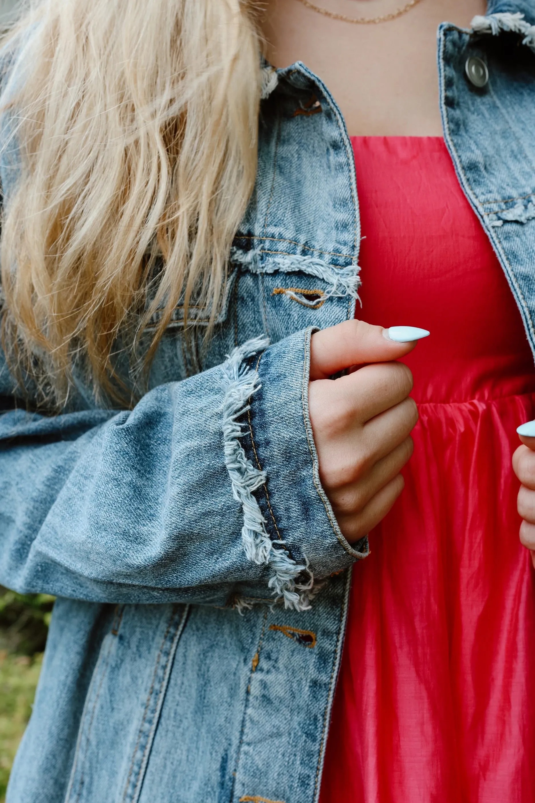 Medium Wash Denim Jacket