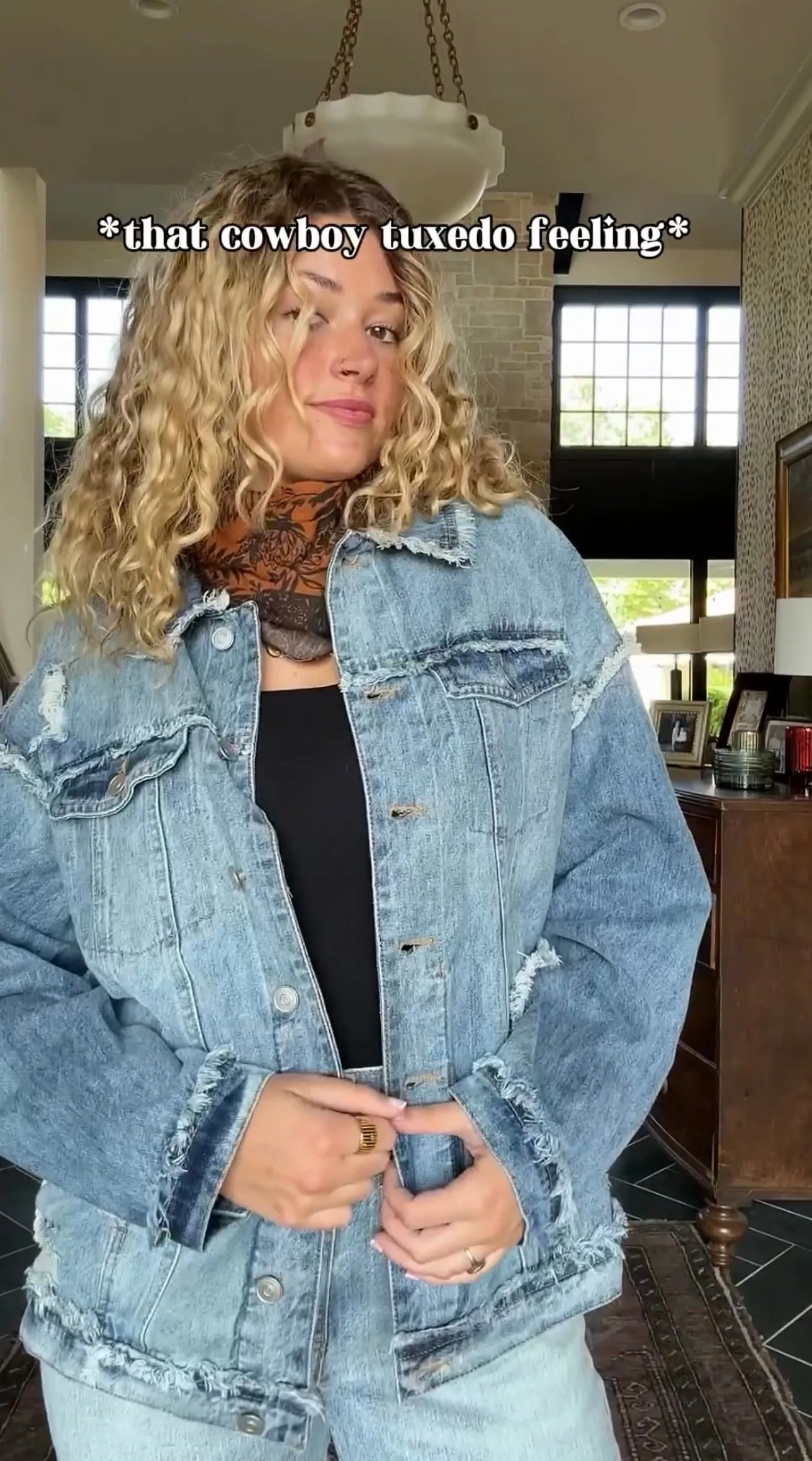 Medium Wash Denim Jacket