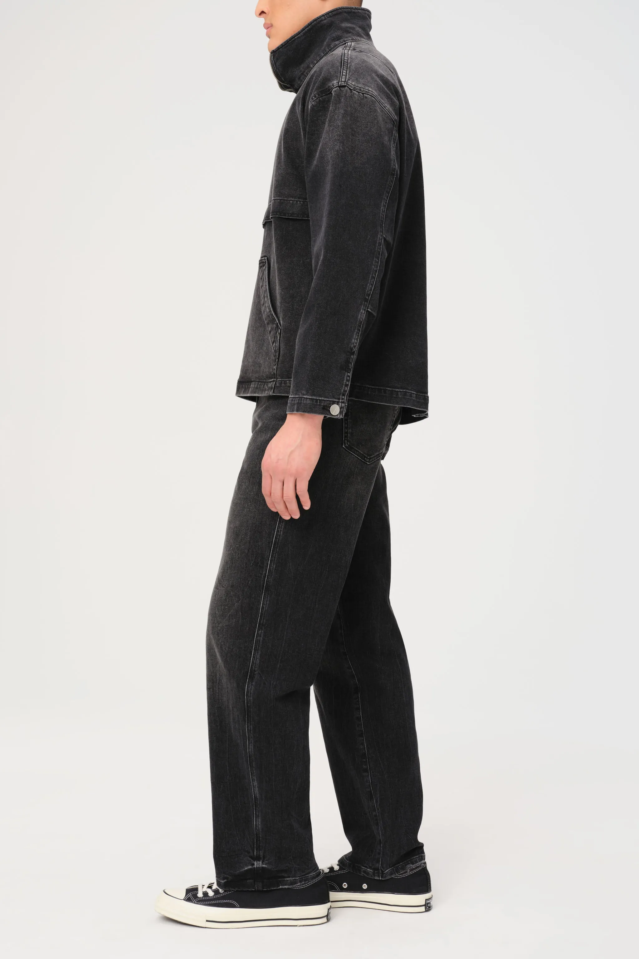 MRY - DENIM PULLOVER WINDBREAKER | CLIFFSIDE
