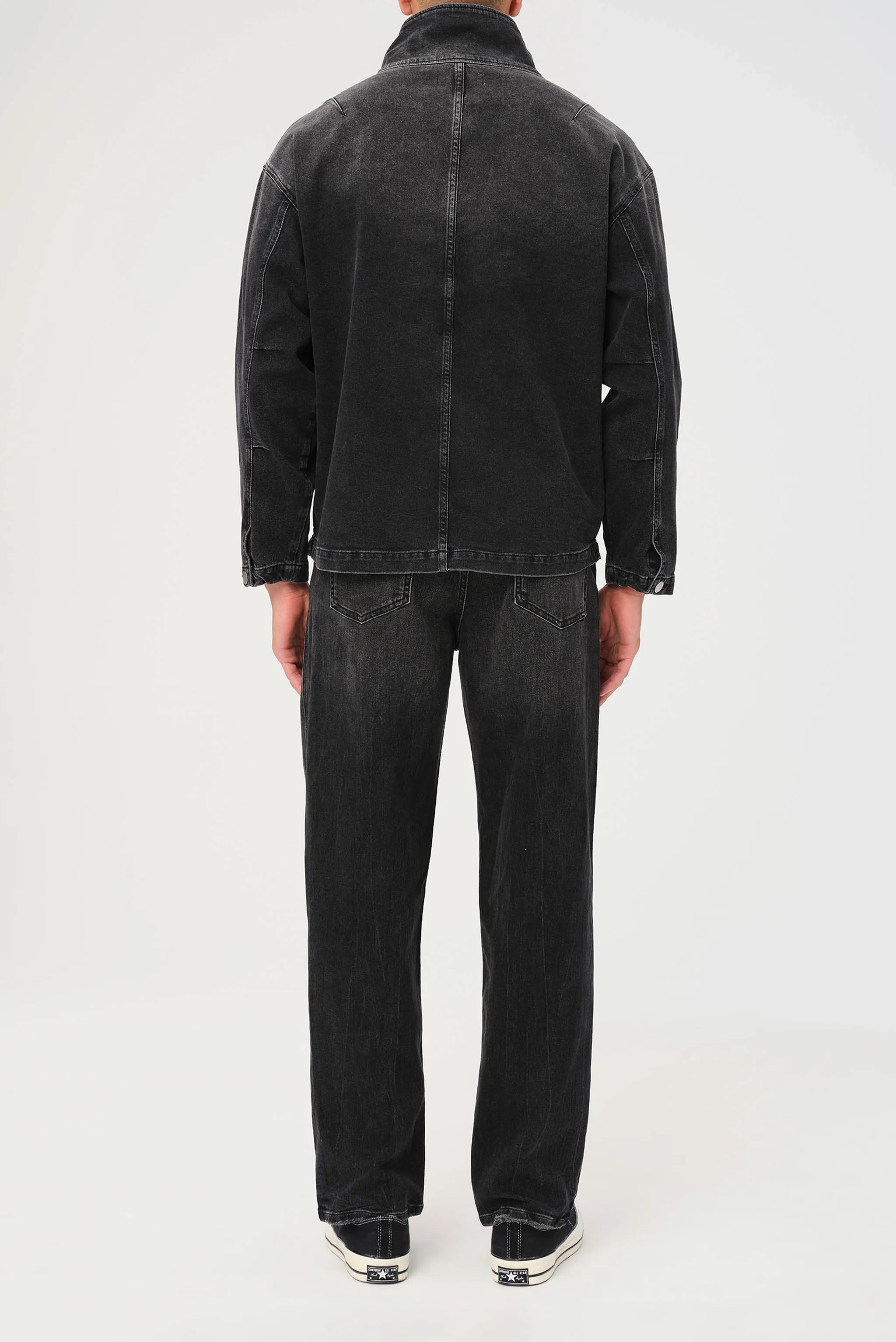 MRY - DENIM PULLOVER WINDBREAKER | CLIFFSIDE